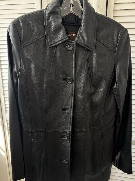 Danier Jackets & Blazers - Danier black leather jacket